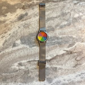 Multicolored mens ‘The Metropolitan Museum of Art’ watch. Stainless steel